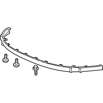 GM 84284101 Deflector Assembly, Front Bumper Fascia Air