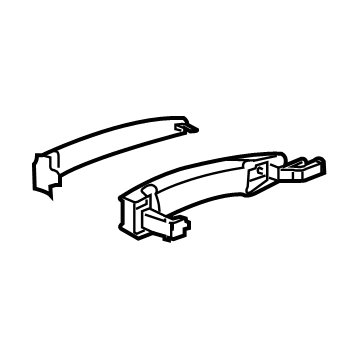 2019 Cadillac ATS Door Handle - 13598619