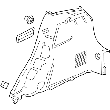 Chevy 42504863 Lower Quarter Trim