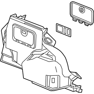 Cadillac 84005581 Trunk Side Trim