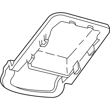 Chevy 10312096 Overhead Console Backing Plate