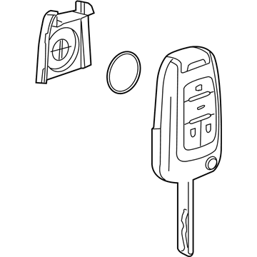 Chevy 23335584 Transmitter