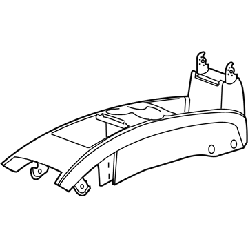 Cadillac 15299365 Console Base