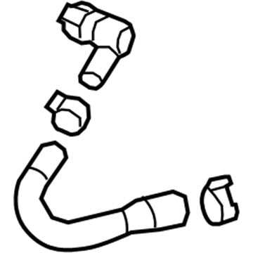 Cadillac 22885339 Heater Hose