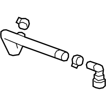 GM 84551754 Hose Assembly, Aux Htr Inl