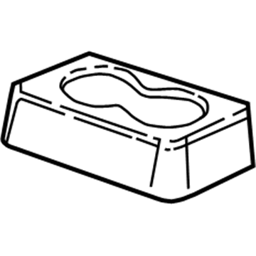 GMC 88938355 Cup Holder