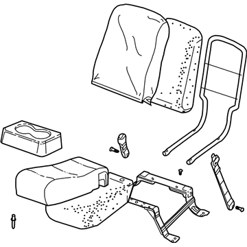 Chevy 88942276 Seat Assembly