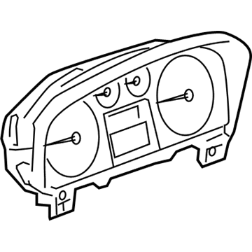 2009 Cadillac Escalade ESV Speedometer - 20777695