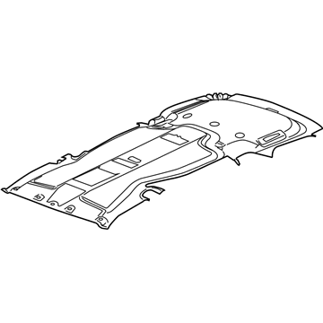 GM 89024423 Panel Asm,Headlining Trim *Gray