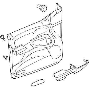 Buick 15776697 Door Trim Panel