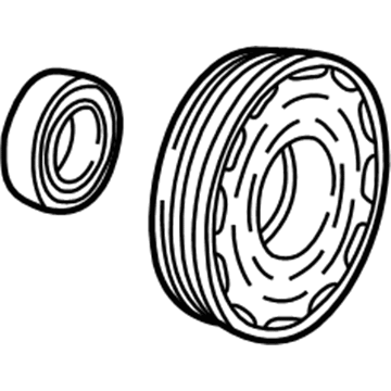 Chevy 6580037 Pulley