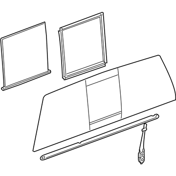 GMC 25815270 Sliding Glass