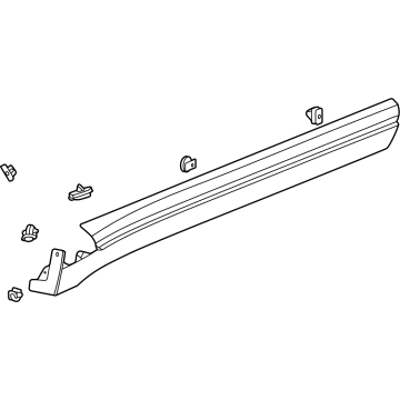 GM 84913466 MOLDING ASM-RKR PNL FRT