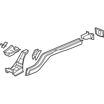 Buick 88954383 Rear Rail