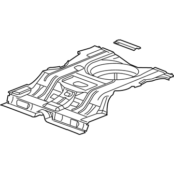 Buick 19181804 Rear Floor Pan