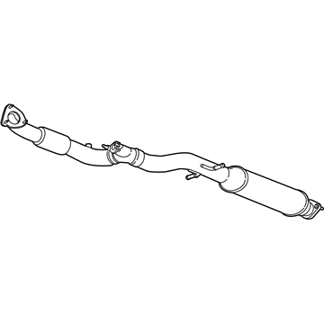 2014 Chevy Cruze Catalytic Converter - 23199833