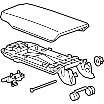 Chevy 84500304 Armrest Assembly