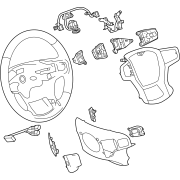 GM 84946339 Wheel Assembly, Strg *Very Dark At