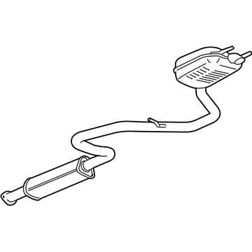 Buick 84283172 Muffler & Pipe