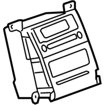 GM 20844560 Radio Assembly, Amplitude Modulation/Frequency Modulation Stereo & Navn Eccn=7A994