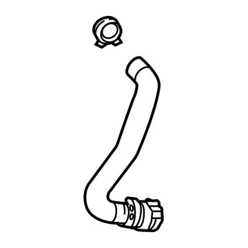 Chevy 84714370 Reservoir Hose