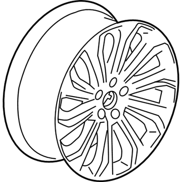 Buick 22976141 Wheel, Alloy