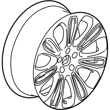 Buick 23412894 Wheel, Alloy