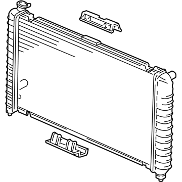 2000 Chevy Venture Radiator - 52476953