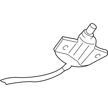 GM 10320300 Base Assembly, Radio Antenna (W/Coaxial Cable) *Mathdrd1