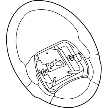 GM 16824030 Steering Wheel Assembly *Graphite