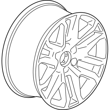 GMC 84570310 Wheel, Alloy