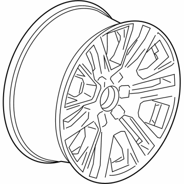 GMC 84308400 Wheel, Alloy