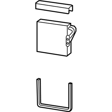 Saturn 25913637 Evaporator Core