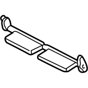 Oldsmobile 52494491 Defroster Valve