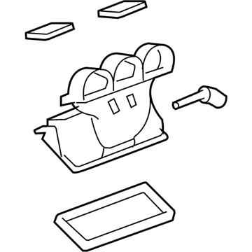 Chevy 96476101 Center Duct