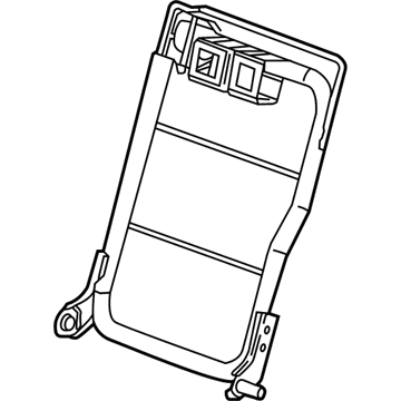 Chevy 23382791 Seat Back Frame