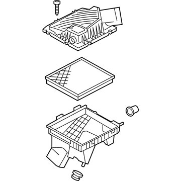 Buick 13250253 Air Cleaner Assembly