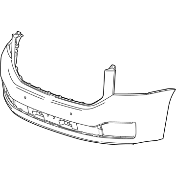 GM 84407940 Front Bumper Cover *Serv Primer