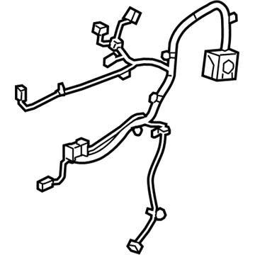 GM 84978184 Harness Assembly, Front S/D Dr Lk & P/W & O/S Rr