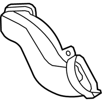 Chevy 92199842 Outlet Duct