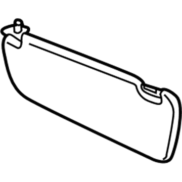 Chevy 96448400 Sunvisor