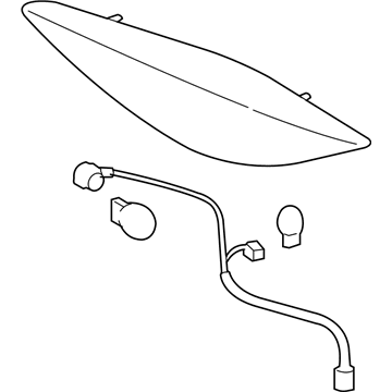 Pontiac 15833280 Tail Lamp Assembly