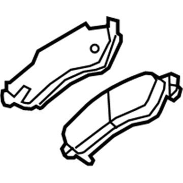 Chevy 19421285 Brake Pads