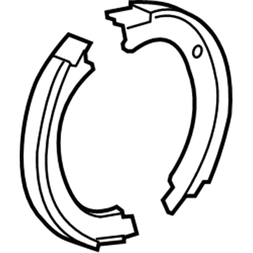 Chevy 22782942 Parking Brake Shoes