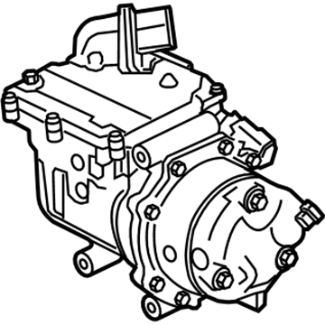 2017 Chevy Malibu A/C Compressor - 84610777