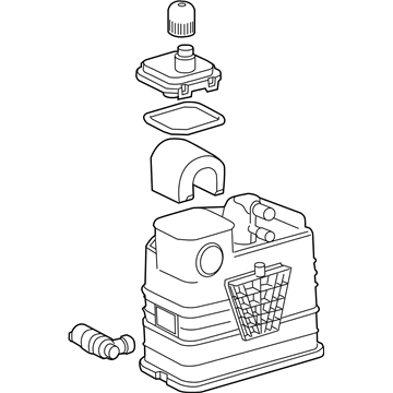 Chevy 84839160 Vapor Canister