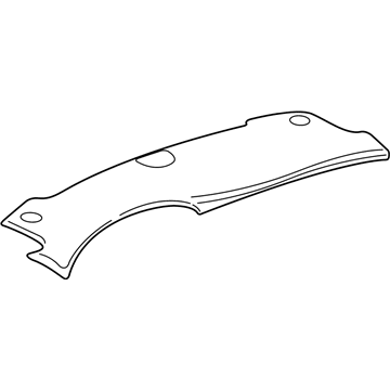 Cadillac 25723927 Upper Trim Panel