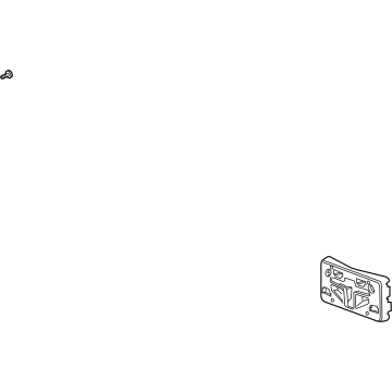 Chevy 42679722 License Bracket