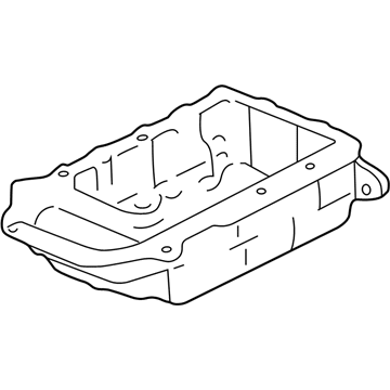 1994 Oldsmobile Achieva Oil Pan - 24571250