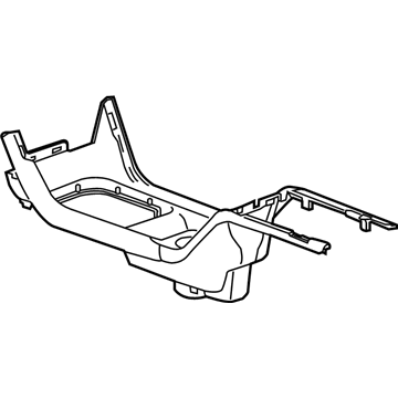 Chevy 23248758 Upper Trim Panel